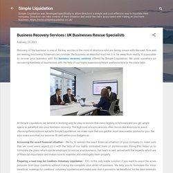 UK Businesses Rescue Specialists