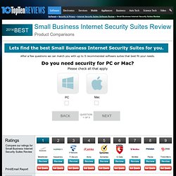 Best Internet Security Solutions for Small Businesses - TopTenREVIEWS