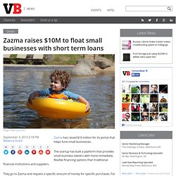 Zazma raises $10M to float small businesses with short term loans
