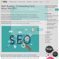 Myth Busting: 10 Interesting Facts About Wix SEO