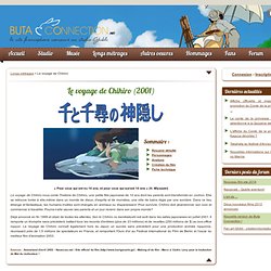 Le voyage de Chihiro (Miyazaki) - Buta Connection