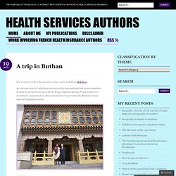 A trip in Buthan « Health Services Authors