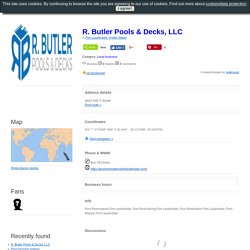 R. Butler Pools & Decks, LLC, Fort Lauderdale, United States