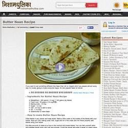 butter naan without yeast