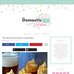 The Best Butterbeer Cupcakes