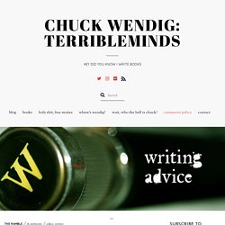 From Bile To Buttercream: How A Writer Makes Use Of Rejection – Chuck Wendig: Terribleminds