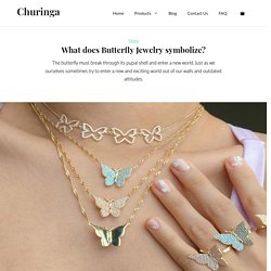 What does Butterfly Jewelry symbolize? - Churinga