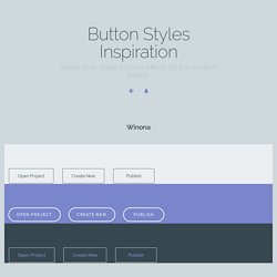 CSS +HTML - Button Styles