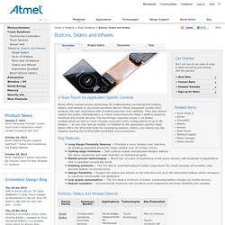 Atmel Corporation - Buttons, Sliders and Wheels