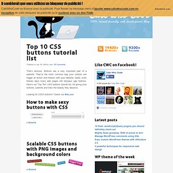 Top 10 CSS buttons tutorial list