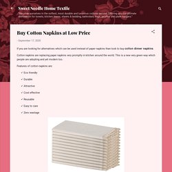 Buy Cotton Napkins at Low Price