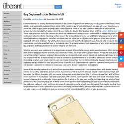 Buy Cupboard Locks Online In UK