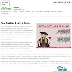 Find Best Writing Services To Buy Custom Essay Online