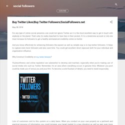 Buy twitter Followers to attract customers