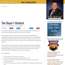 How to Selling Skills