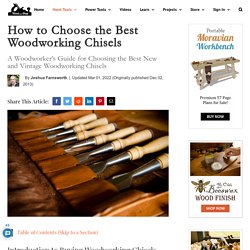 Buyer's Guide To Woodworking Chisels (5/13)