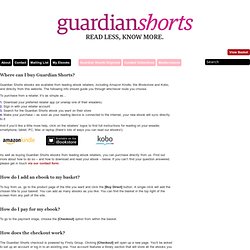 Guardian Shorts FAQs