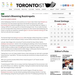 Toronto’s Blooming Buzztropolis
