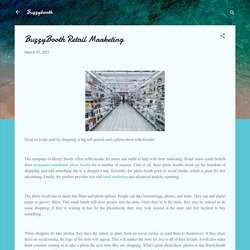 BuzzyBooth Retail Marketing