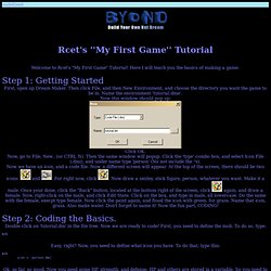 BYOND Coding Tutorial