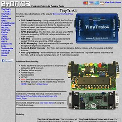 TinyTrak4 Encoder Position GPS