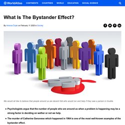 What Is The Bystander Effect? - WorldAtlas