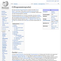 C (Programmiersprache)