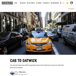 Cab to Gatwick