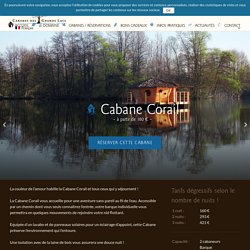 Cabane flottante duo - Corail - Franche-Comté