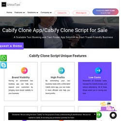Buy Cabify Clone App and Script