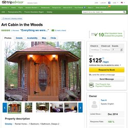 Art Cabin in the Woods, Cabin, Greeley