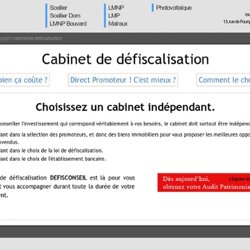 Cabinet Defiscalisation