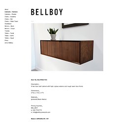 Cabinets— Harrison - BELLBOY