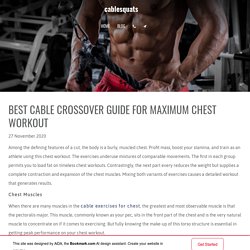 cablesquats - Best Cable Crossover Guide for Maximum Chest Workout