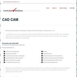CAD CAM ‹ Curriculum Solutions