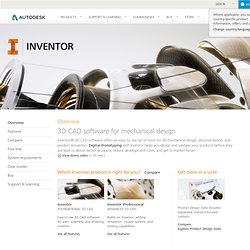 Inventor – 3D Mechanical Design and 3D CAD Software – Autodesk
