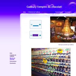 Cadbury - Marché du chocolat