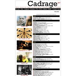 Cadrage