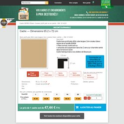 Cadre pas cher. Cadre photo - Destock Cadre
