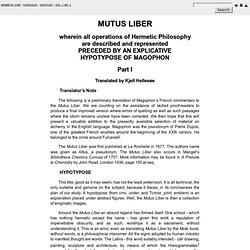 Mutus Liber - Vol. 1 No. 3 - Caduceus: The Hermetic Quarterly