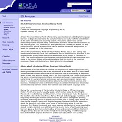CAELA: ESL Resources
