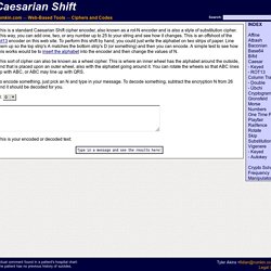 Caesarian Shift