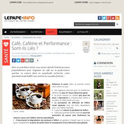 Café, Caféine et Performance : Sont-ils Liés