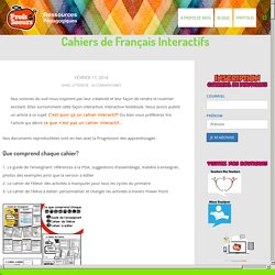 Cahiers de Français Interactifs