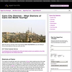 Cairo City Districts