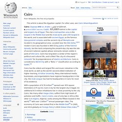 Cairo - Wikipedia