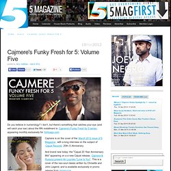 Cajmere's Funky Fresh For 5 Mix Series - Volume Five