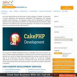 CakePHP Application Development - 360 Digital Paths