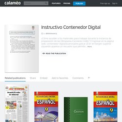 Calaméo - Instructivo Contenedor Digital
