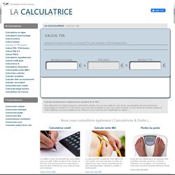 Calculer la TVA